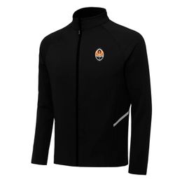 FC Shakhtar Donetsk Heren vrijetijdssportjas herfst warme jas outdoor jogging sportshirt vrijetijdssportjas