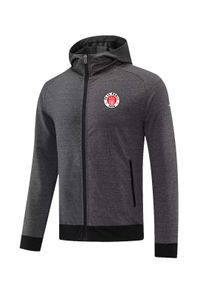 FC St. Pauli herenjassen vrijetijdssportjas Herfst warme jas outdoor jogging sweatshirt met capuchon Casual sportjas shirt