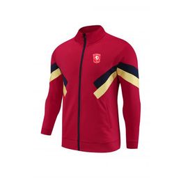 FC Twente Chaquetas y chaquetas para hombre, chaqueta de entrenamiento de ocio para hombre, abrigo deportivo cálido para correr al aire libre para niños