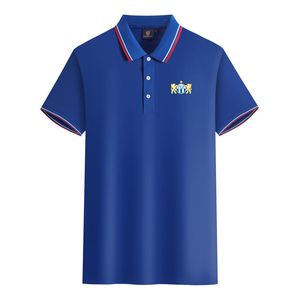 Polos FC Zurich pour hommes et femmes, T-shirt de sport respirant à manches courtes en coton mercerisé, avec revers, LOGO personnalisable