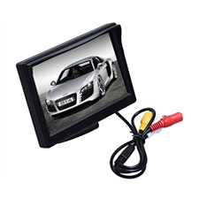 5 polegadas monitor LCD Car