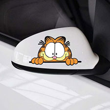 Bonito adesivos de carro Garfield