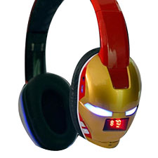 Iron Man Cuffie Bluetooth