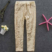 Legging de Ouro Sequin Menina