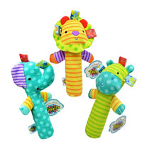 Jouets de Chiot en Peluche Rayée