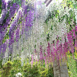 Vides de Seda Artificial de la Flor