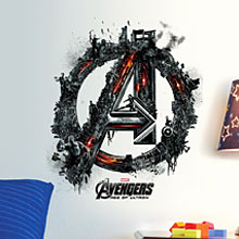 3D adesivos de parede Avengers Logo