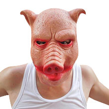 Máscaras Assustador Porco de Cabeça