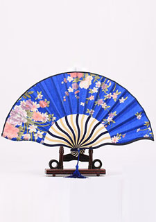 Estilo Craft Handheld Fan consideravelmente florescido chinês Mão Folding