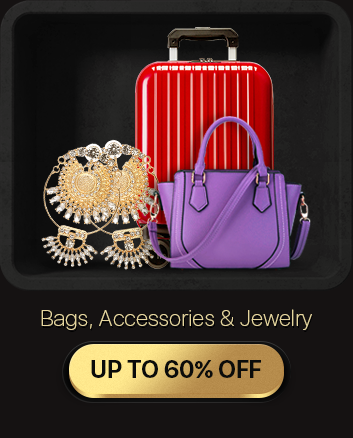 Bags, accessories & jewelry |UP TO 60% OFF