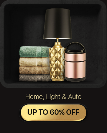 Home, light and auto|UP TO 60% OFF