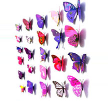 3D Butterfly adesivos de parede