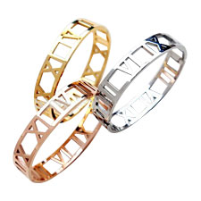 18kt Rosa de Ouro Pulseiras