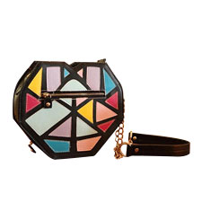 Geometric Herz Clutch Geldbörsen