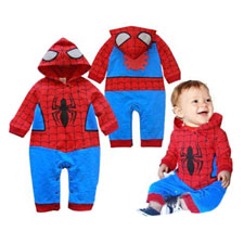 Spiderman macacãozinho para bebês
