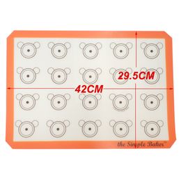 Tapis de cire antiadhésif en silicone d'huile lisse de qualité alimentaire 42X29CM approuvé par la FDA, tapis de cire dab bho avec construction en silicone et en fibre de verre, tapis d'ours personnalisé