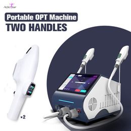 FDA Goedgekeurde IPL Elight Acne Behandeling Pigment Verwijdering Machine Laser Ontharing Huidverjonging Draagbare IPL Laser Machine