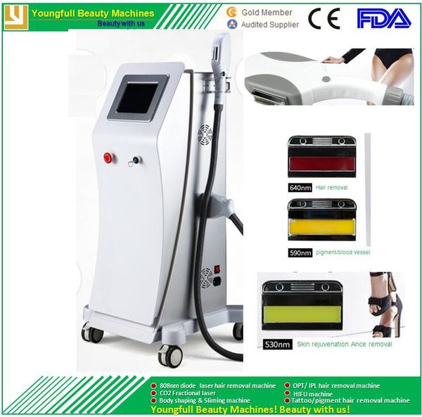 Livraison gratuite standard FDA CE ECM LVD approuvé usine professionnelle Indolore rapide permanente SPA Salon ICE diode laser IPL OPT épilateur