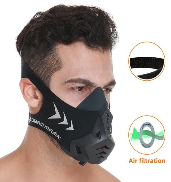 FDBRO entraînement filtre à air coton anti-poussière cyclisme Sport masque haute altitude protection respiration course Sport masque Pro5996595