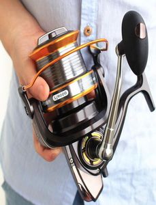 FDDL 30009000 Tamaño 121 Rodamientos de bolas Alimentador Big Trolling Metal Metal Long Wheel Fishing Reel Carpa Pesca Pesca Pesca3973950