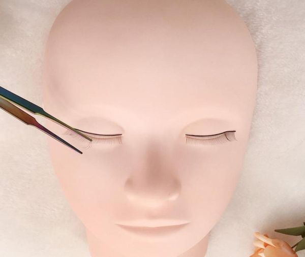 FDshine tête plate pratique formation Mannequin Premium maquillage cils outils cosmétiques pour les femmes formation Starters1719958