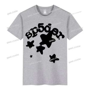 PEUR des T-shirts pour hommes Poloshirt Chemise Sp5der Spider 555 T-shirt pour femmes Mode Vêtements de rue Modèle Web Vêtements de sport d'été Designer Top Marques 777