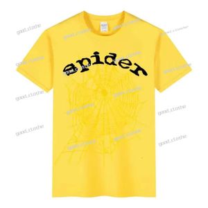 PEUR des T-shirts pour hommes Poloshirt Chemise Sp5der Spider 555 T-shirt pour femmes Mode Vêtements de rue Modèle Web Vêtements de sport d'été Designer Top Marques 660