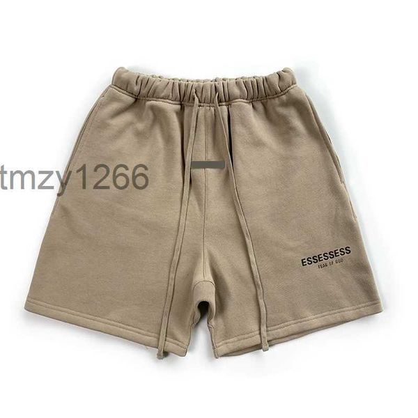 Miedo al verano Ess Pantalones cortos para hombre Calle Hip Hop Diseñador Pantalón Parejas Joggers Pantalones Hombre Corto para mujer Streetwear Tamaño asiático S-XL A6PF