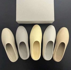 Craintes de Dieu les sands slip-on de Californie Sandales Slippers Luxurys Designers Fog Sliders Women Amond Oat Cream Concrete Ciment 521