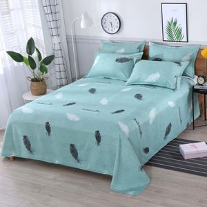 Feather Bed Sheet Textile Bedding Household Bedspread Health Dust Cover ( No Pillowcase ) Master Guest Bedroom Dorm Room F0128 210420