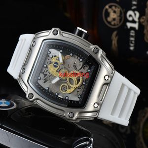 Feature Luxe Heren Militair Holle Sporthorloge Heren Analoge Datum Quartz Horloge Heren Watch3303