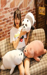 FEB nouveau japon ours jouets en peluche Panda 35 cm 50 cm 70 cm 90 cm garçon anniversaire jour 1 pièces cadeau de noël 3D oreiller MX2007163367441