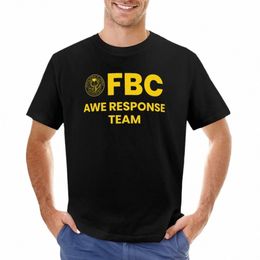 Federal Bureau of Ctrol - AWE Respse Team T-Shirts hauts coréens fi uni blanc t-shirts hommes a2lR #