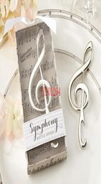 FedEx DHL Fast Shippig Woded Wedding Party Favors Treble Clef Music Bottle Bottle Opener 50pcslot8788536