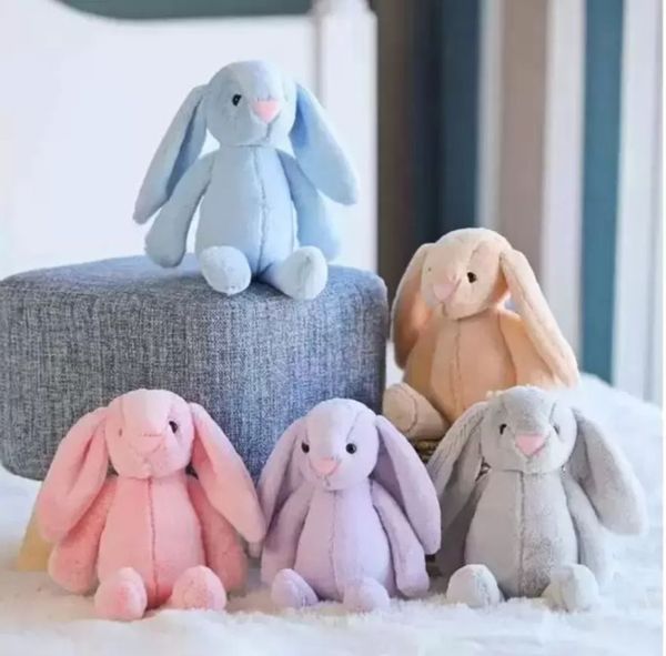 Fedex Pâques Lapin Faveur 12 pouces 30 cm En Peluche Rempli Jouet Créatif Poupée Doux Longue Oreille Lapin Animal Enfants Bébé Saint Valentin Cadeau D'anniversaire 1130