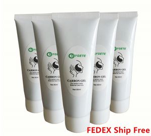 FEDEX expédition rapide 80ML Laser Black Doll Gel de carbone Crème de carbone Blackdoll Pore Cleaner Nettoyage en profondeur Élimination des points noirs Gel de peeling au carbone