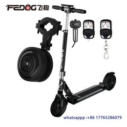 FEDOG F119 Scooter Bike Ebike Electric Horn Alarm Electric USB Charge Super Loud Horn avec deux télécommandes électriques BEL 240418