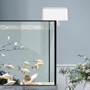 Feeders Aquarium Fish Tank Intelligente LED Automatische Feeder Timer Voedseldispenser 70 ml M68E