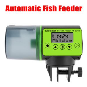 Feeders Smart Aquarium Automatische Vis Feeder LCD Digitale Display Elektrische Timer Feeder 200 ml Aquarium Voedsel Feeding Dispenser Tool