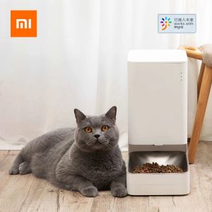 Mangeoires XIAOMI mijia mangeoire intelligente pour animal de compagnie Mijia APP télécommande 3.6L automatique animaux chat gamelle pour chien rappel de pénurie de nourriture étanche à l'humidité