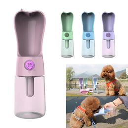 Alimentation 250 ml animal de compagnie chien chat bouteille d'eau bol d'alimentation portable distributeur de nourriture petits grands chiens voyage tasses à boire produits pour animaux de compagnie en plein air