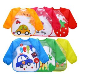 Bavoirs d'alimentation pour bébé, Bandana imperméable, mignons à manches longues, bavoir pour bébé fille, bavoir de salive pour garçon, vêtements de rot pour nouveau-né