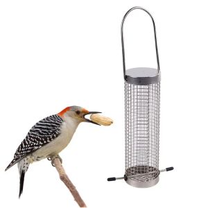 Mangeoire pour cage à oiseaux sauvage, jardin extérieur suspendu, graines, fruits et légumes, support de nourriture, jouet de recherche de nourriture, suppléments d'alimentation pour oiseaux C42