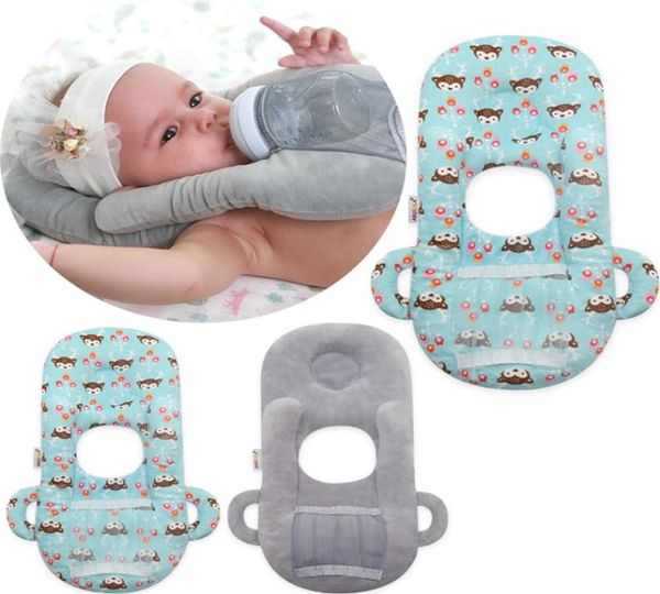 Soporte para biberón, cojín multifuncional, funda para lactancia infantil, almohada de lactancia para bebé 2207284257699