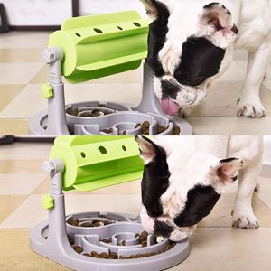 Voeden Hond Puzzel Feeder Kat Roller Lekkage Voedsel Interactief Speelgoed Puppy Stress Relief Kom Chihuahua Accessoires Franse Bulldog Benodigdheden