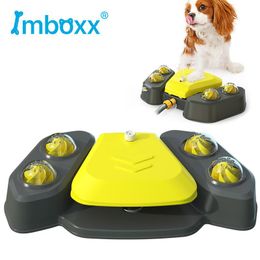 Alimentation jardin chien fontaine d'eau étape sur presse petit moyen grand chiens arrosage jouet bain douche abreuvoir améliorer IQ jouets à boire