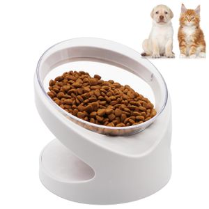 Nouveau bol de nourriture pour animaux de compagnie, bol d'alimentation pour chien et chat avec support, protection de la colonne vertébrale, assiette pour chaton, plat pour chiot, bouteille de boisson, bol d'eau pour chien