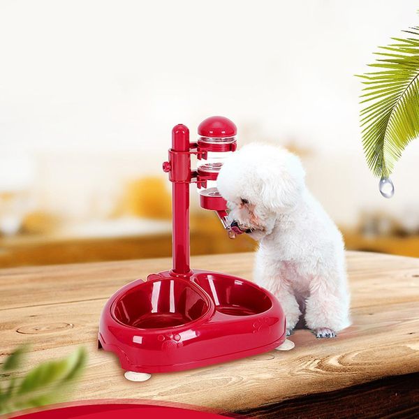 Alimentación para mascotas Fuente de agua automática Bebida colgante Cuencos para alimentos Botella de agua Hervidor para gatos Cuenco de alimentación para perros Suministros para mascotas Dispensador de alimentos para perros