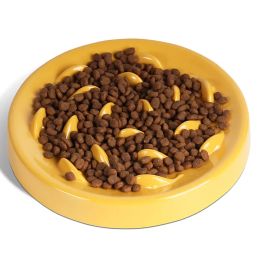 Bol d'alimentation pour chien et chat, plaque de nourriture anti-starter pour animaux de compagnie, Slow Food, bol pour chiens de grande, moyenne et petite taille, mangeoire pour chiots, OEM, livraison directe