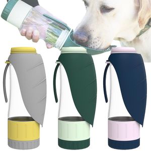 Bouteille d'eau Portable pour chien, pour petits et grands chiens, mangeoire pour chat, bols en Silicone, distributeur de voyage en plein air pour chiot, accessoires pour animaux de compagnie